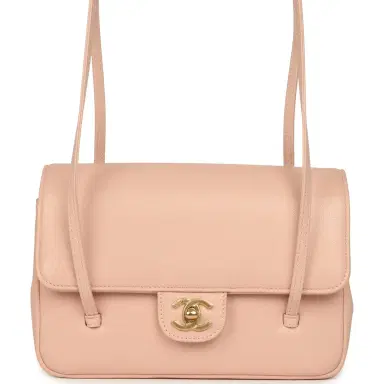 Chanel Chanel Small Preppy Coco Flap Bag Light Pink Shiny Caviar Brushed Gold Hardware | Thumbnail 1 Chanel Chanel Small Preppy Coco Flap Bag Light Pink Shiny Caviar Brushed Gold Hardware | Thumbnail 1