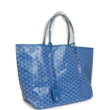 goyard Goyard Goyardine Sky Blue Saint Louis GM Tote Bag Palladium Hardware | Thumbnail 2 goyard Goyard Goyardine Sky Blue Saint Louis GM Tote Bag Palladium Hardware | Thumbnail 2