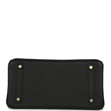 HERMÈS Hermes Birkin 30 Black Epsom Gold Hardware | Thumbnail 6 HERMÈS Hermes Birkin 30 Black Epsom Gold Hardware | Thumbnail 6
