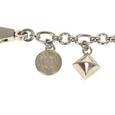 HERMÈS Pre-owned Hermes Amulette Olga Cadena Bag Charm Palladium Hardware | Thumbnail 3