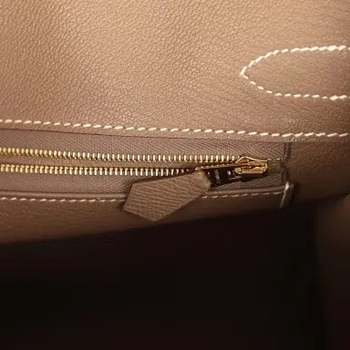HERMÈS Pre-owned Hermes Birkin 30 Etoupe Epsom Gold Hardware | Thumbnail 9 HERMÈS Pre-owned Hermes Birkin 30 Etoupe Epsom Gold Hardware | Thumbnail 9