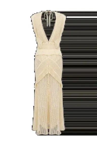 PatBo AYLA FRINGE PLUNGE MAXI DRESS | Thumbnail 2 PatBo AYLA FRINGE PLUNGE MAXI DRESS | Thumbnail 2