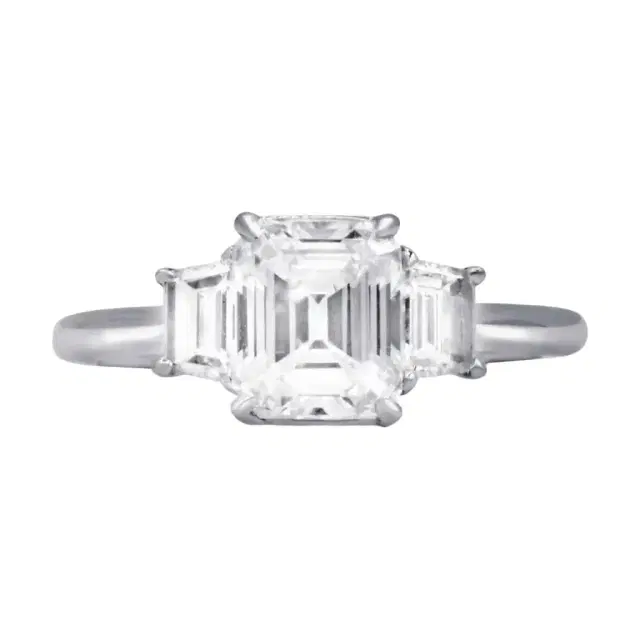 DIANA M. JEWELS Diana M. Jewels Platinum Diamond Engagement Ring Sz. 6 by The Solist