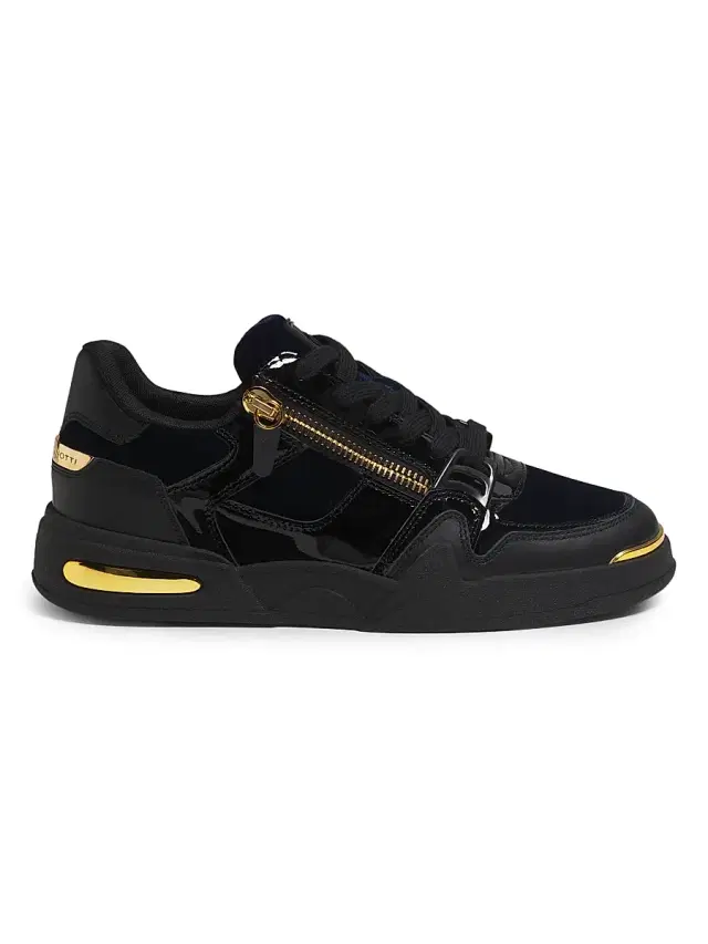 Men's GZ/Ghost Low-Top Sneakers - Black