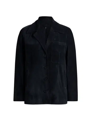 Nili Lotan Women's Dominic Suede Jacket | Thumbnail 1 Nili Lotan Women's Dominic Suede Jacket | Thumbnail 1