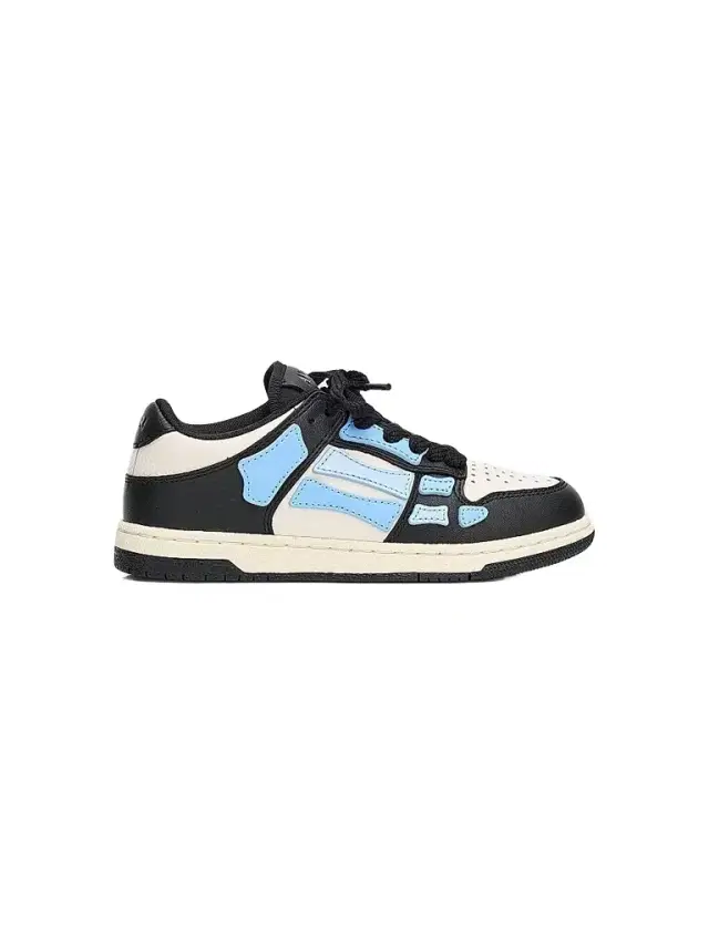 Amiri Little Kid's & Kid's Skel Top Sneakers - Black Skyline Blue 13 (Child)