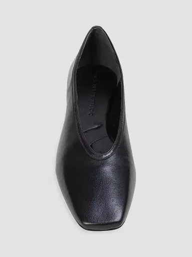 Black Suede Studio Women's Ayra Leather Ballerinas - Black Leather - Size 12 | Thumbnail 3 Black Suede Studio Women's Ayra Leather Ballerinas - Black Leather - Size 12 | Thumbnail 3