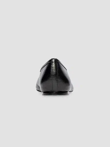Black Suede Studio Women's Ayra Leather Ballerinas - Black Leather - Size 12 | Thumbnail 4 Black Suede Studio Women's Ayra Leather Ballerinas - Black Leather - Size 12 | Thumbnail 4