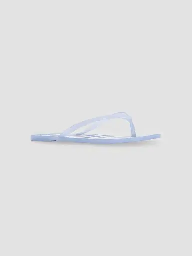 Black Suede Studio Women's Crystal PVC Stripe Flip Flops - Blue Stripe Pvc - Size 11 | Thumbnail 2