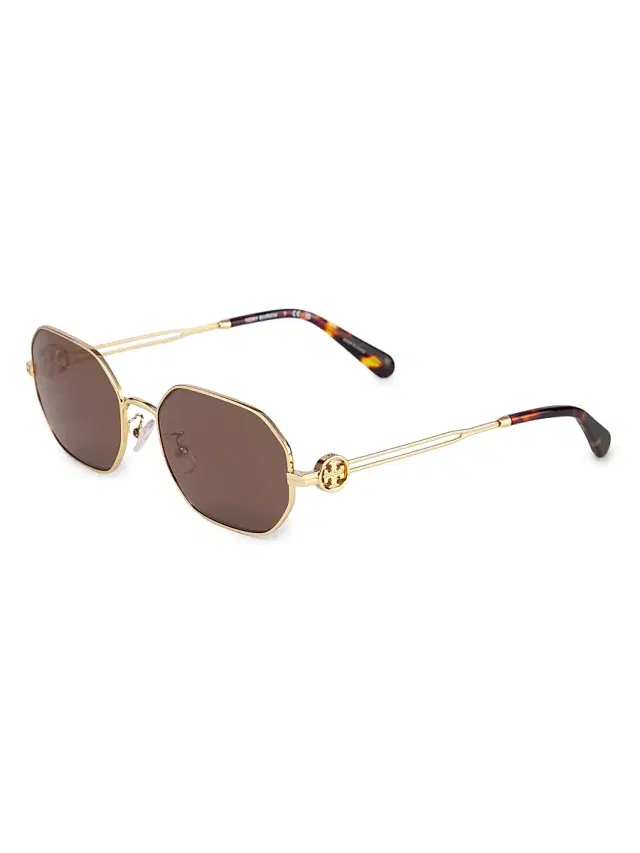 Tory Burch Women's 55MM Sunglasses - Brown Gold