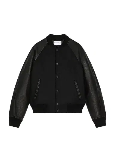 Givenchy Men's Mix Material Blouson with Paris Embroidery | Thumbnail 1