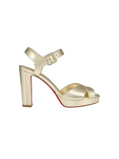 Christian Louboutin Women's Cora 100MM Sandal Heels | Thumbnail 1 Christian Louboutin Women's Cora 100MM Sandal Heels | Thumbnail 1