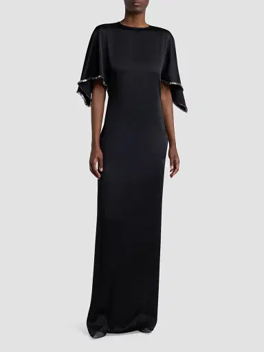 Stella McCartney Women's Embellished Handkerchief Maxi Dress | Thumbnail 2