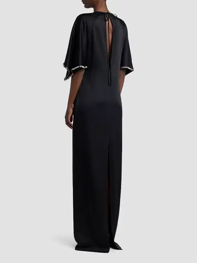 Stella McCartney Women's Embellished Handkerchief Maxi Dress | Thumbnail 3