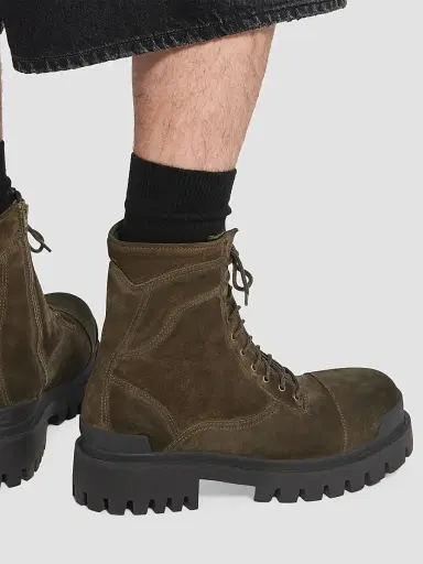 Balenciaga Men's Combat Strike Boots | Thumbnail 6 Balenciaga Men's Combat Strike Boots | Thumbnail 6