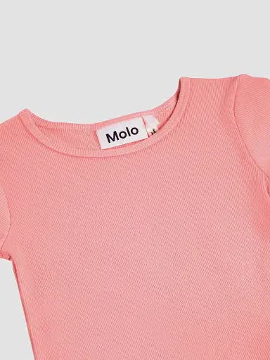 Molo Little Girl's & Girl's Casie Cotton Long-Sleeve Dress - Out Prancing | Thumbnail 3