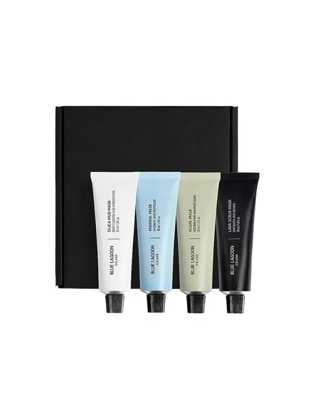 Blue Lagoon 4-Piece Signature Masks Travel Set