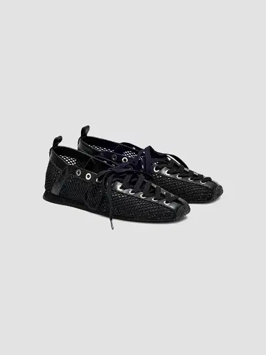 Ganni Women's Sporty Ballerina Mesh Flats | Thumbnail 2 Ganni Women's Sporty Ballerina Mesh Flats | Thumbnail 2