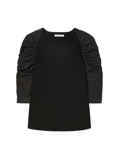 Marina Rinaldi Women's Jersey and Taffeta T-Shirt | Thumbnail 1 Marina Rinaldi Women's Jersey and Taffeta T-Shirt | Thumbnail 1