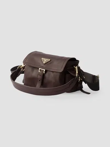 Prada Women's Explore Nappa Leather Mini Top Handle Bag | Thumbnail 2