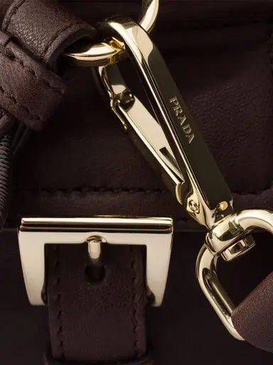 Prada Women's Explore Nappa Leather Mini Top Handle Bag | Thumbnail 6