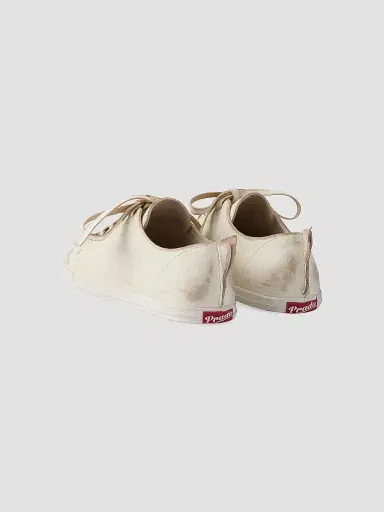 Prada Women's Leather Sneakers - Beige Khaki - Size 9 | Thumbnail 3