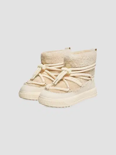 Moncler Women's Altive Mid Snow Boots in Teddy | Thumbnail 2