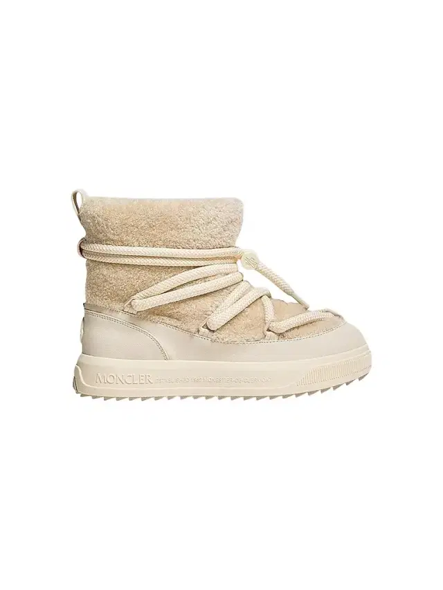 Moncler Women's Altive Mid Snow Boots in Teddy - Light Beige