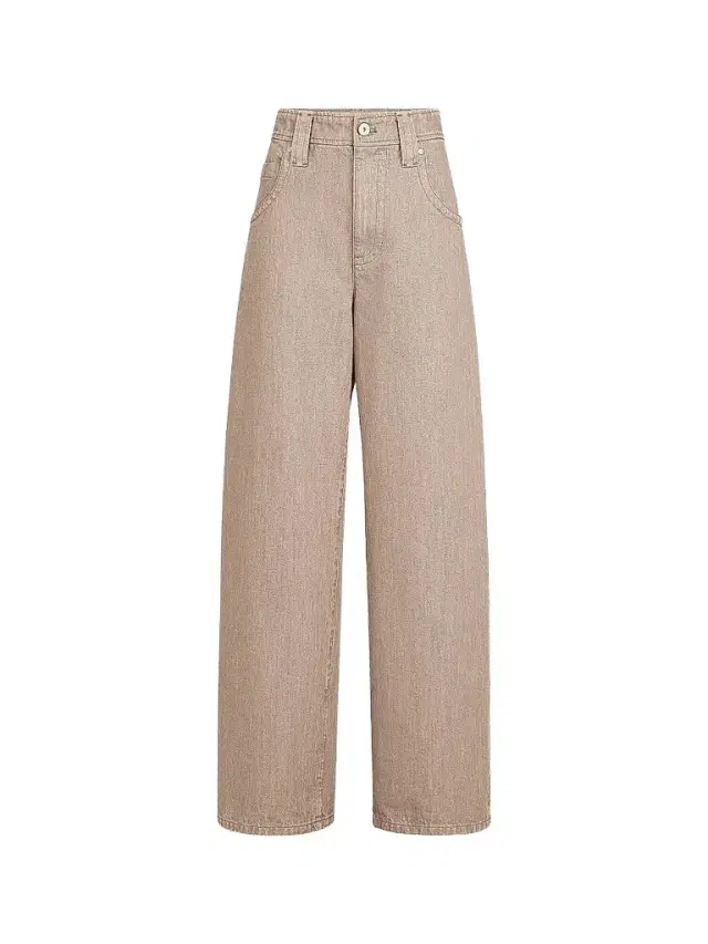 Brunello Cucinelli Women's Baggy Jeans with Monili - Rope