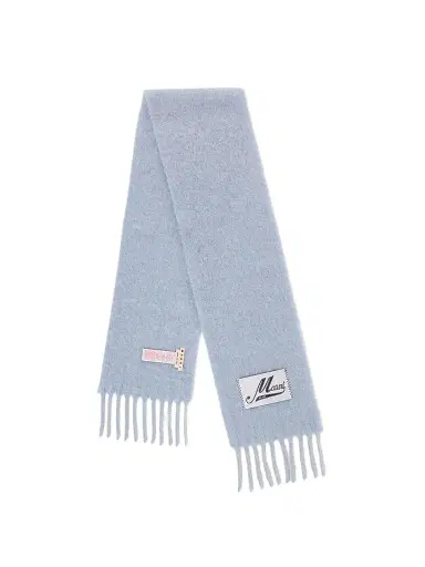 Marni Men's Alpaca Fringe-Trim Scarf | Thumbnail 1 Marni Men's Alpaca Fringe-Trim Scarf | Thumbnail 1