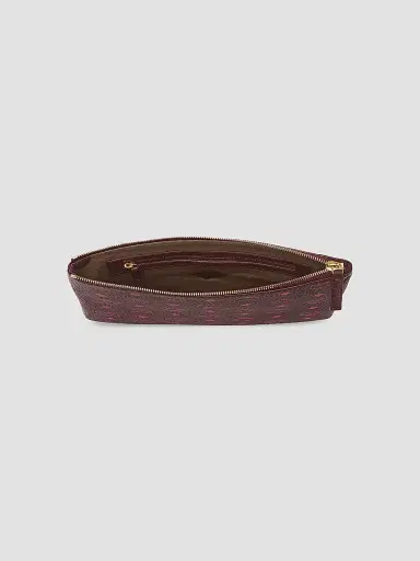 MCM Women's Aren Visetos Medium Flat Pouch - Cinnamon | Thumbnail 4 MCM Women's Aren Visetos Medium Flat Pouch - Cinnamon | Thumbnail 4