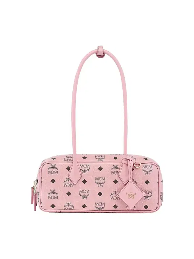 MCM Women's Aren VI SmallEast-West Shoulder Bag - Soft Pink