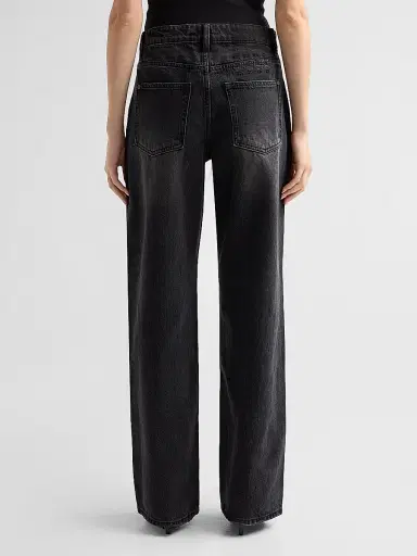 Ksubi Women's Low Rider Embellished Jeans - Black - Size 31 | Thumbnail 3