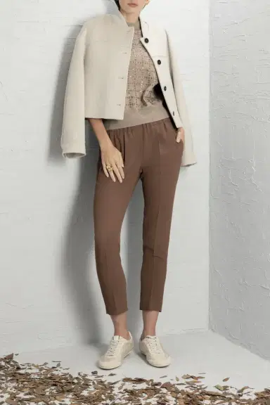 Brunello Cucinelli Classic Pull On Pant - Date | Thumbnail 2