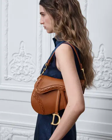 Dior Saddle Bag with Strap | Thumbnail 4