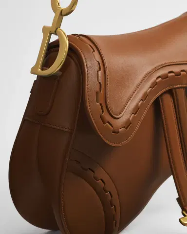 Dior Saddle Bag with Strap | Thumbnail 9