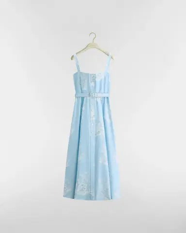 Dior Dioriviera Mid-Length Belted Dress | Thumbnail 2 Dior Dioriviera Mid-Length Belted Dress | Thumbnail 2