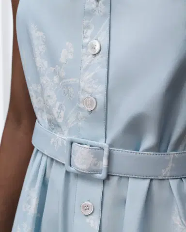 Dior Dioriviera Mid-Length Belted Dress | Thumbnail 6 Dior Dioriviera Mid-Length Belted Dress | Thumbnail 6