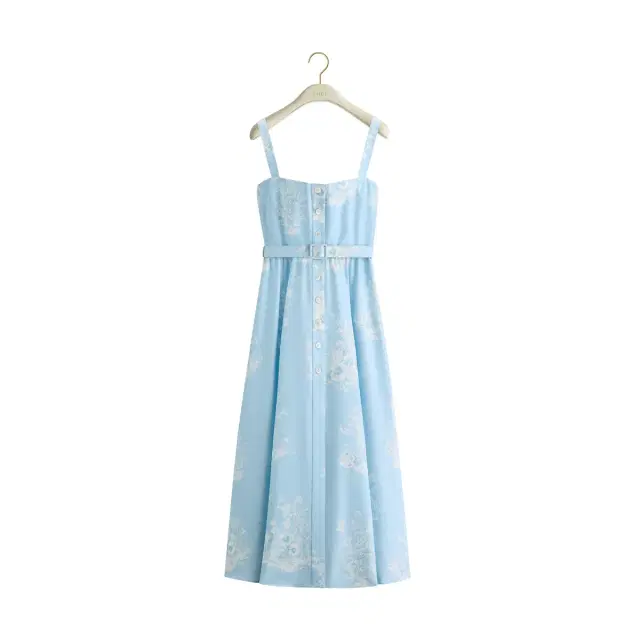 Dior Dioriviera Mid-Length Belted Dress
