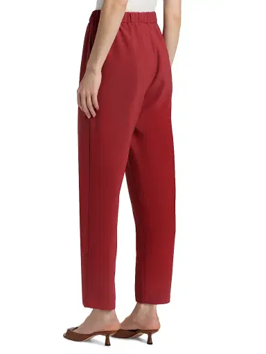 Misook Women's Nora Crepe Straight-Leg Pants - Russet - Size XXL | Thumbnail 5 Misook Women's Nora Crepe Straight-Leg Pants - Russet - Size XXL | Thumbnail 5