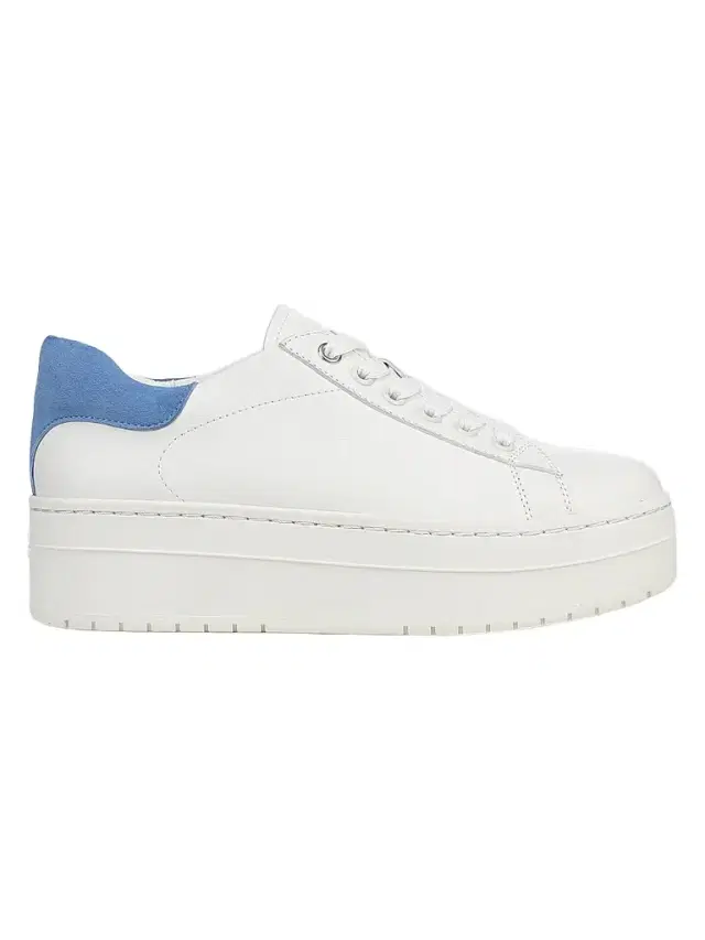 Favorite Daughter Women's Naomi 50MM Leather Platform Sneakers - White Granada Sky