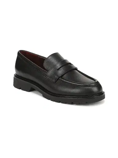 Vince Women's Siena Leather Lug-Sole Penny Loafers | Thumbnail 2 Vince Women's Siena Leather Lug-Sole Penny Loafers | Thumbnail 2