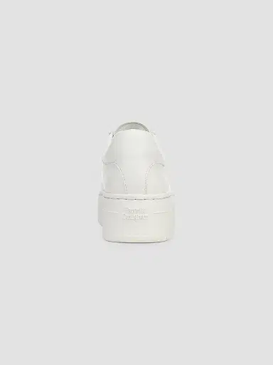 Favorite Daughter Women's Naomi 50MM Leather Platform Sneakers - White - Size 11 | Thumbnail 3
