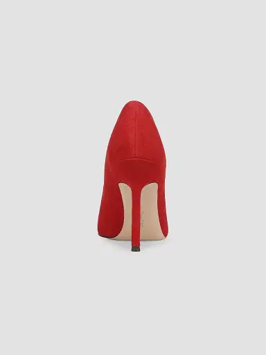 Favorite Daughter Women's Riley 95MM Suede Pumps - Racing Red - Size 11 | Thumbnail 3