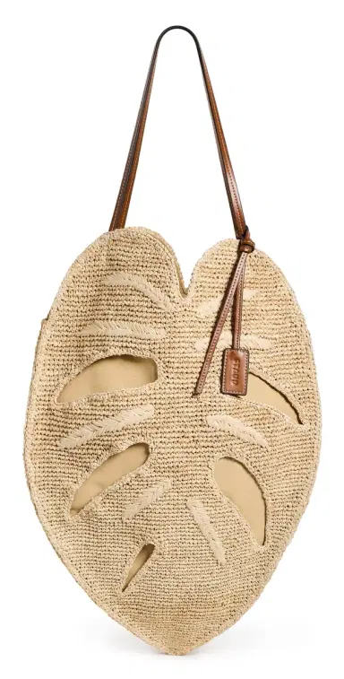 Staud Large Palm Raffia Bag Natural | Thumbnail 1 Staud Large Palm Raffia Bag Natural | Thumbnail 1