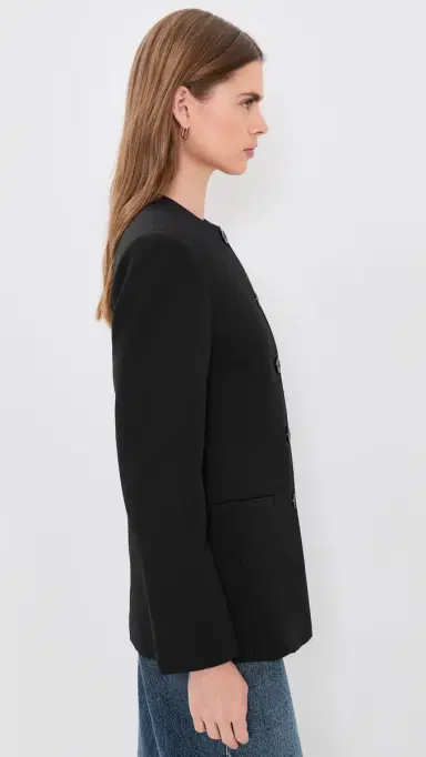 Anine Bing Huda Blazer Black 40 | Thumbnail 4