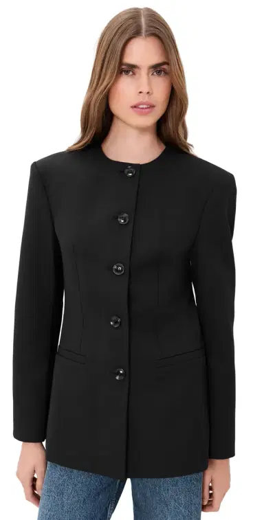Anine Bing Huda Blazer Black 40 | Thumbnail 1