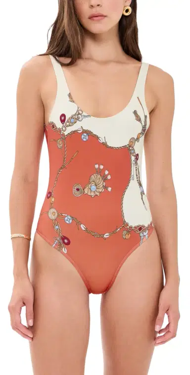 Versace Stolen Jewels Printed One Piece | Thumbnail 1 Versace Stolen Jewels Printed One Piece | Thumbnail 1