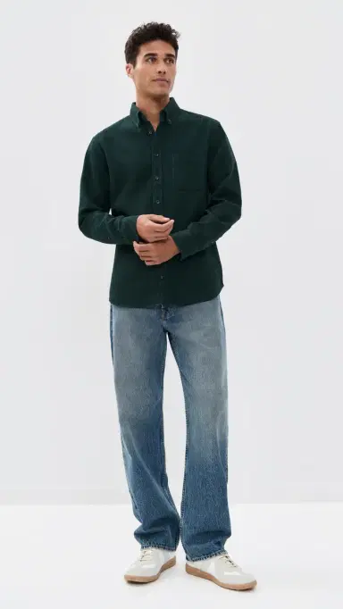 Taylor Stitch The Jack Shirt Forest Waffle 36 | Thumbnail 5