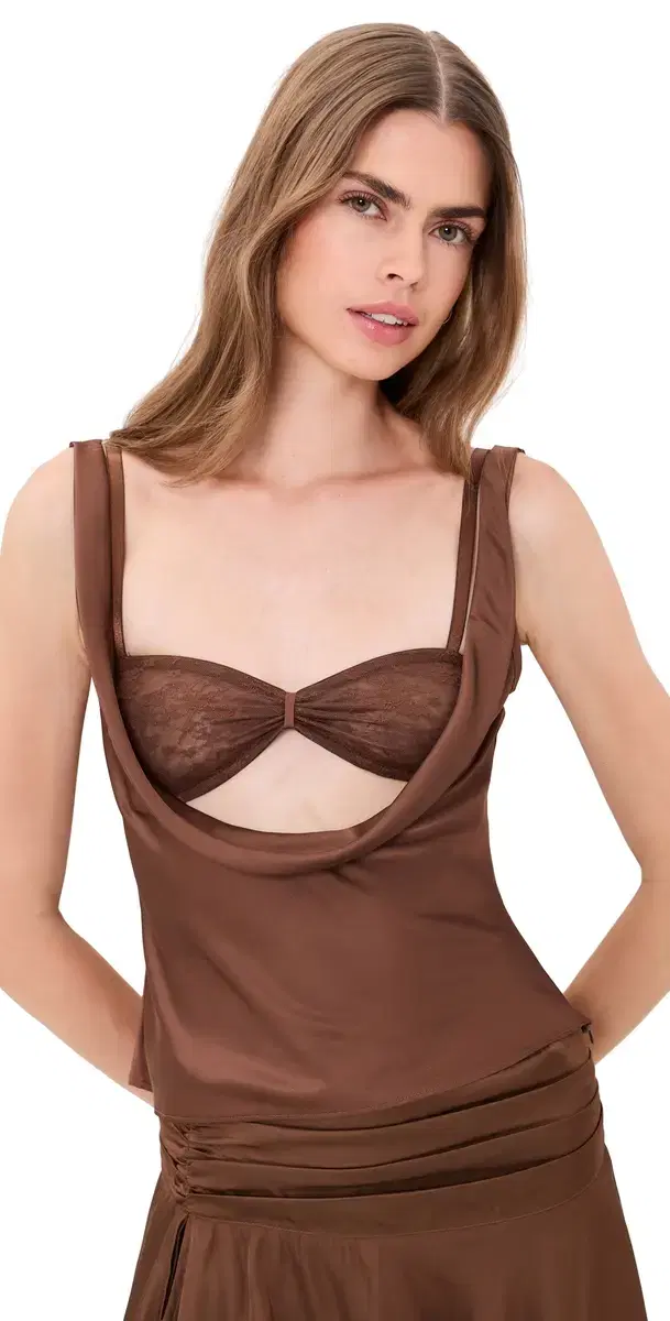 Lioness Delilah Top Cocoa